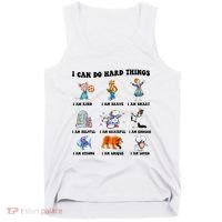 I Can Do Hard Things Teacher Back To School ChildrenS Book Tank Top thumb 0