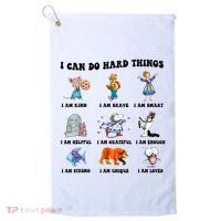 I Can Do Hard Things Teacher Back To School ChildrenS Book Golf Towel thumb 0