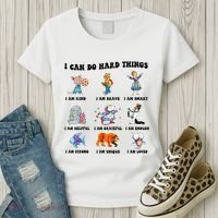 I Can Do Hard Things Teacher Back To School ChildrenS Book Women's T-Shirt thumb 3