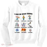 I Can Do Hard Things Teacher Back To School ChildrenS Book Kids Sweatshirt thumb 0
