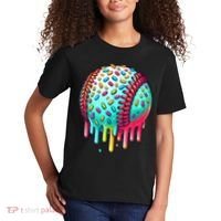 Ice Cream Drip Baseball Stuff Baseball Drip For Boy Graphic  Kids T-Shirt thumb 2