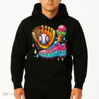 Ice Cream Drip Baseball Stuff Baseball Drip For Boy Hoodie thumb 2