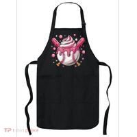 Ice Cream Drip Baseball Stuff Stuff Baseball Apron thumb 0