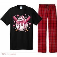 Ice Cream Drip Baseball Stuff Stuff Baseball Pajama Set thumb 0