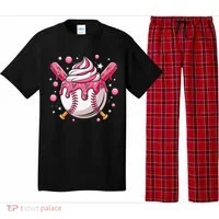 Ice Cream Drip Baseball Stuff Stuff Baseball Pajama Set thumb 0