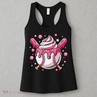 Ice Cream Drip Baseball Stuff Stuff Baseball Women's Tank Top thumb 3