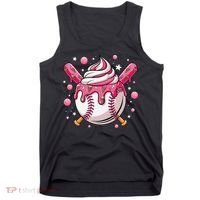 Ice Cream Drip Baseball Stuff Stuff Baseball Tank Top thumb 0