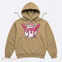 Ice Cream Drip Baseball Stuff Stuff Baseball Hoodie thumb 0