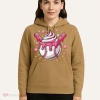 Ice Cream Drip Baseball Stuff Stuff Baseball Hoodie thumb 5