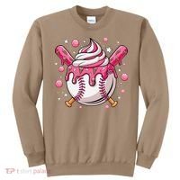Ice Cream Drip Baseball Stuff Stuff Baseball Sweatshirt thumb 0