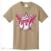 Ice Cream Drip Baseball Stuff Stuff Baseball Kids T-Shirt thumb 0