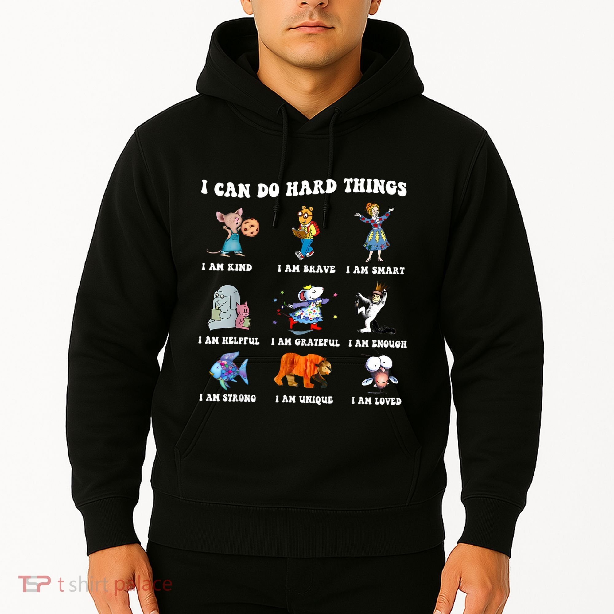I Can Do Hard Things Teacher Back To School ChildrenS Book Hoodie