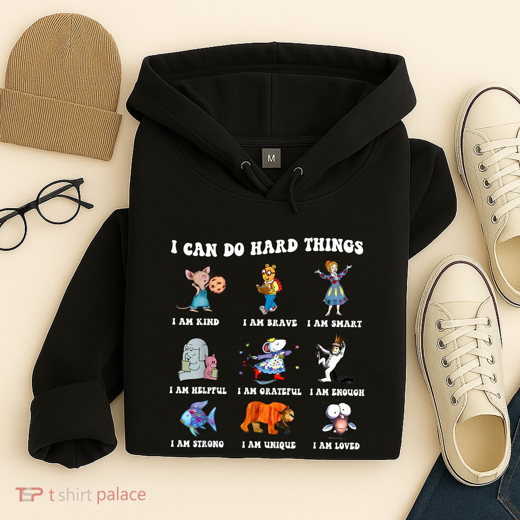I Can Do Hard Things Teacher Back To School ChildrenS Book Hoodie