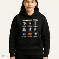 I Can Do Hard Things Teacher Back To School ChildrenS Book Hoodie thumb 5