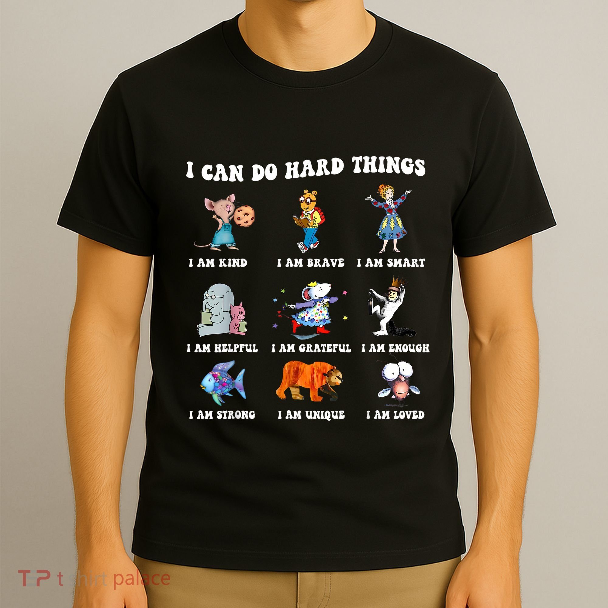 I Can Do Hard Things Teacher Back To School ChildrenS Book T-Shirt