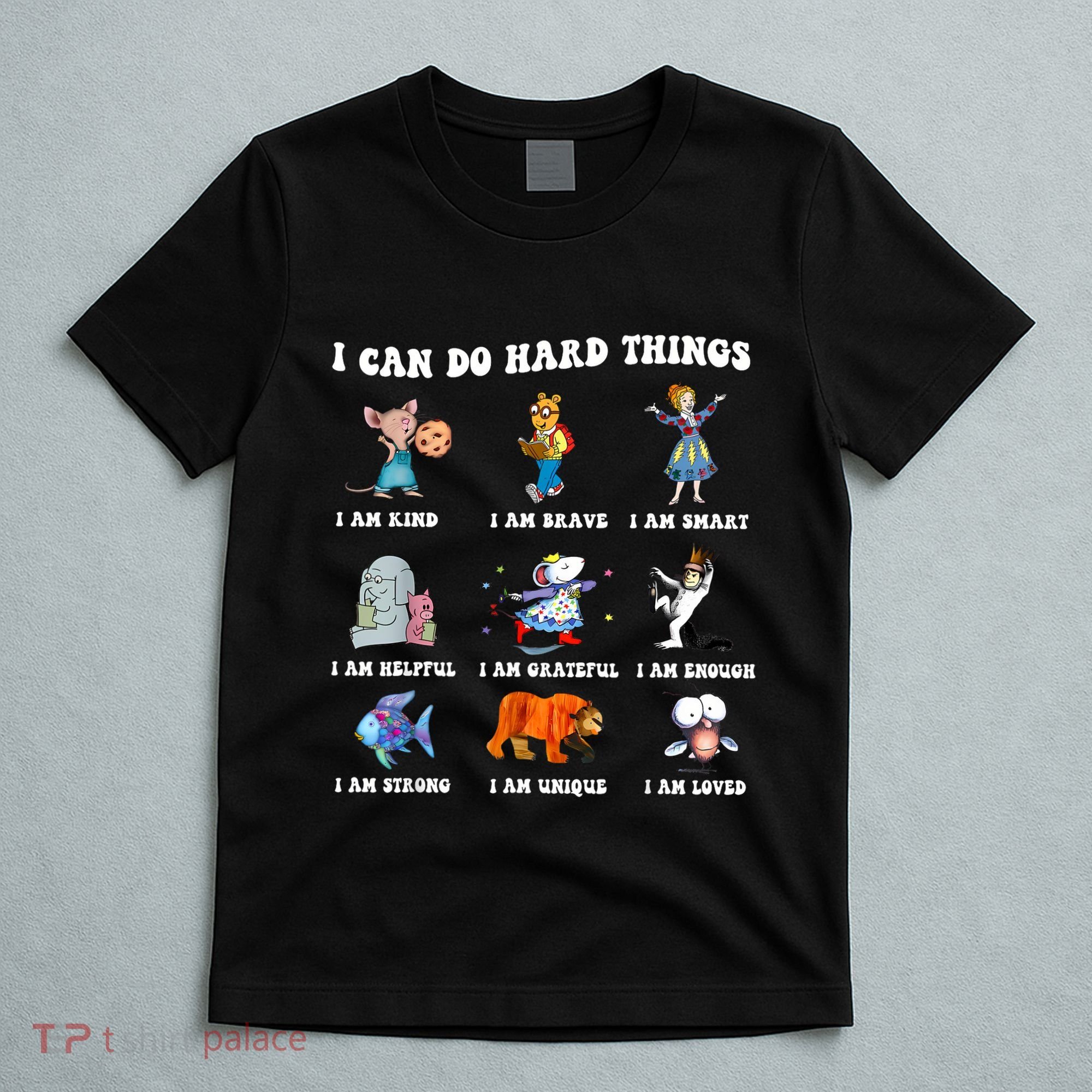 I Can Do Hard Things Teacher Back To School ChildrenS Book T-Shirt