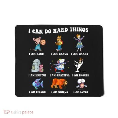 I Can Do Hard Things Teacher Back To School ChildrenS Book Mousepad