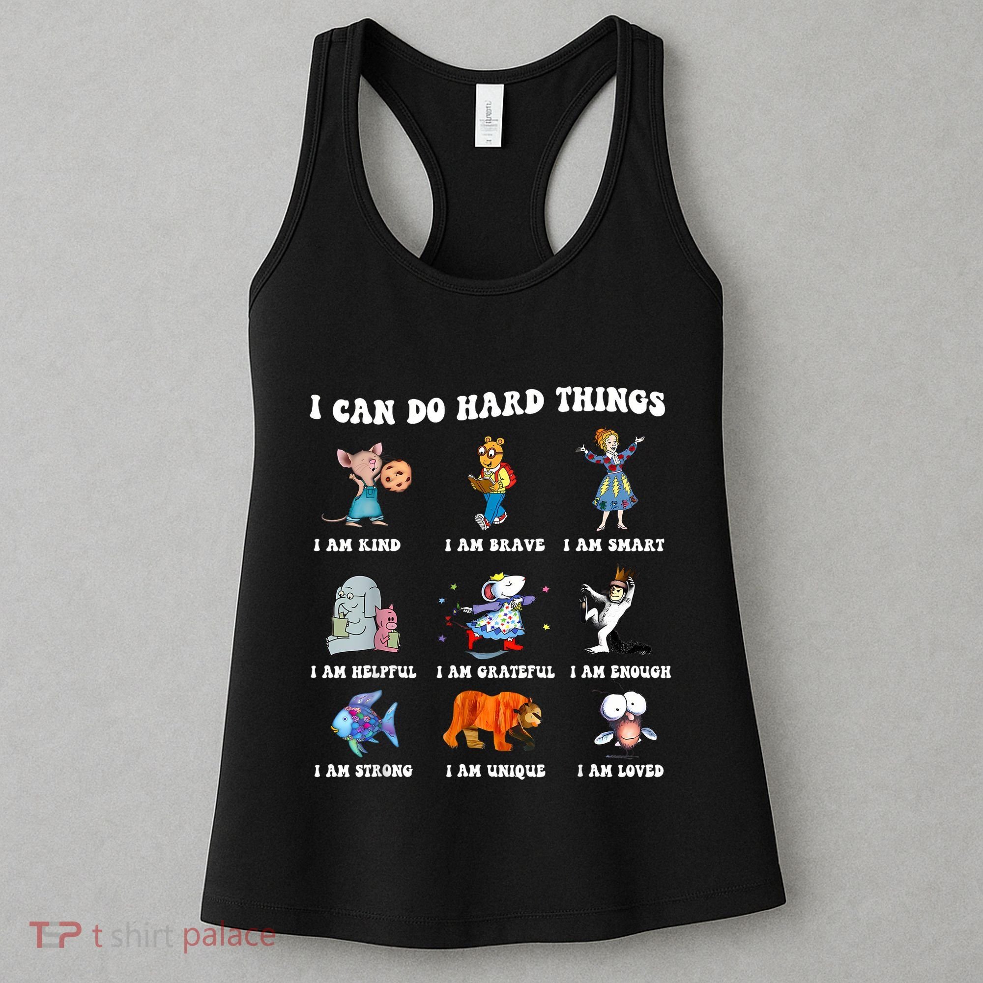 I Can Do Hard Things Teacher Back To School ChildrenS Book Women's Tank Top