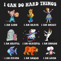 I Can Do Hard Things Teacher Back To School ChildrenS Book Hat thumb 2
