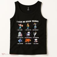I Can Do Hard Things Teacher Back To School ChildrenS Book Tank Top thumb 2