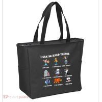I Can Do Hard Things Teacher Back To School ChildrenS Book Tote Bag thumb 2