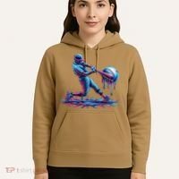 Ice Cream Drip Baseball Bat Baseball Player Hoodie thumb 5