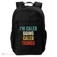 IM Caleb Doing Caleb Things Funny Backpack thumb 0