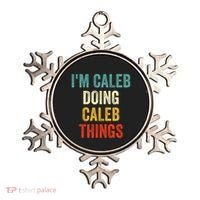 IM Caleb Doing Caleb Things Funny Ornament thumb 0