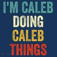 IM Caleb Doing Caleb Things Funny Doggie Tank thumb 4