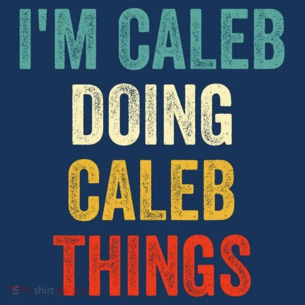 IM Caleb Doing Caleb Things Funny Doggie Tank