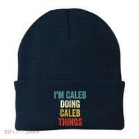 IM Caleb Doing Caleb Things Funny Beanie thumb 0