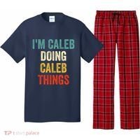 IM Caleb Doing Caleb Things Funny Pajama Set thumb 0