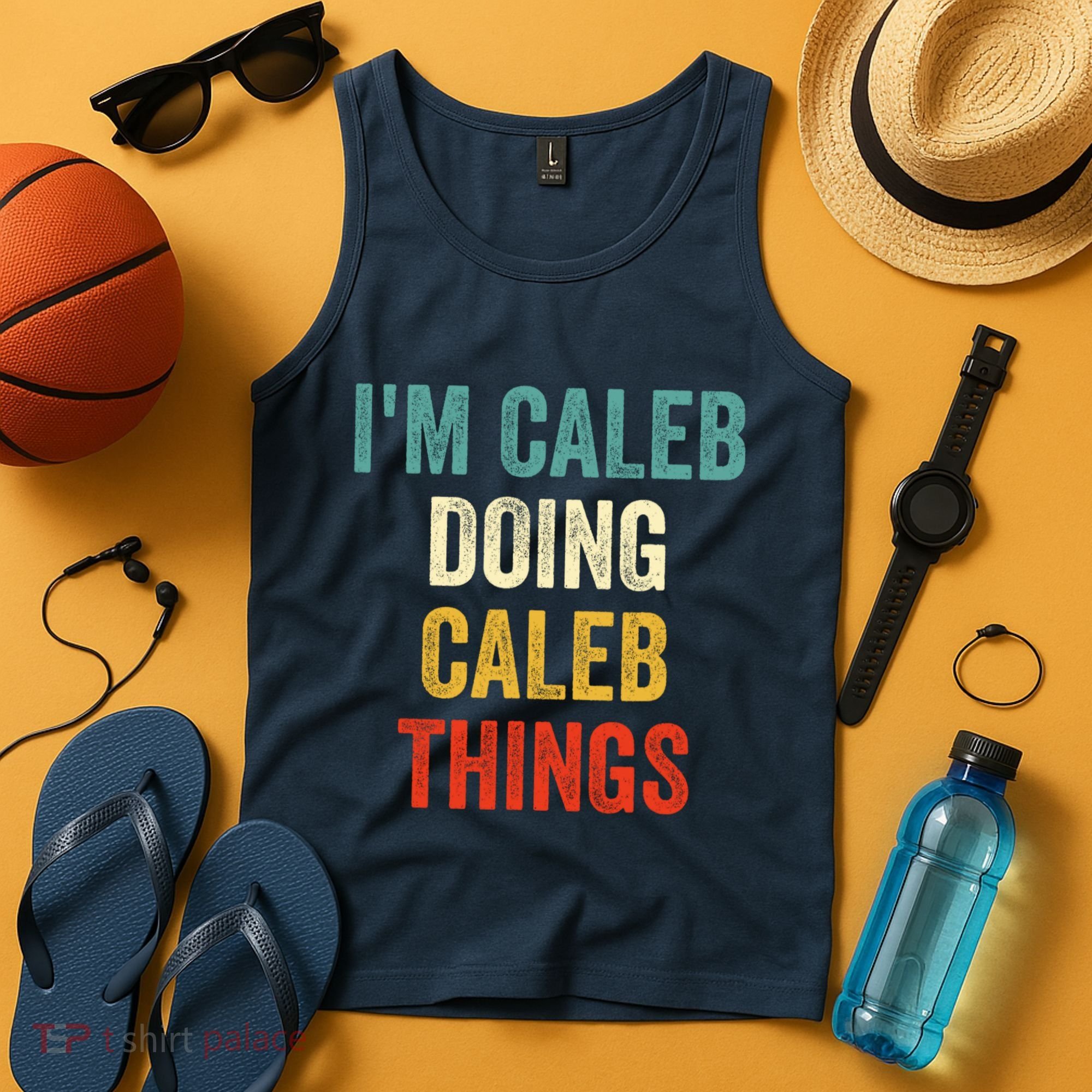 IM Caleb Doing Caleb Things Funny Tank Top