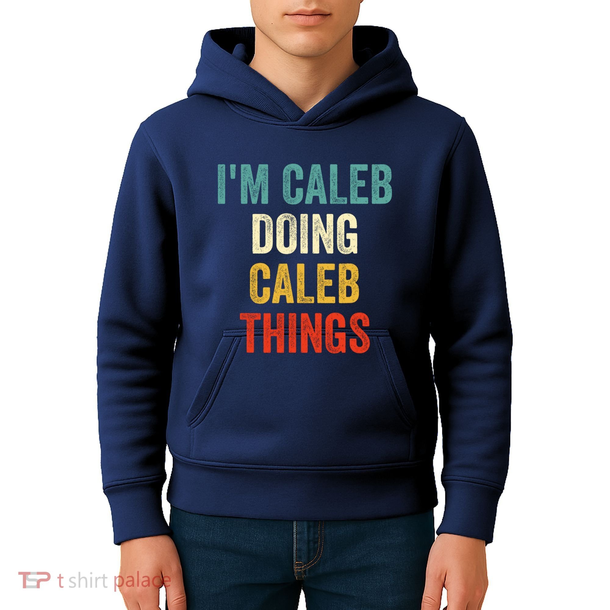 IM Caleb Doing Caleb Things Funny Kids Hoodie