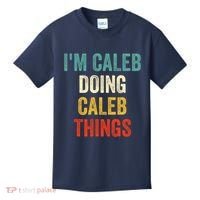 IM Caleb Doing Caleb Things Funny Kids T-Shirt thumb 0