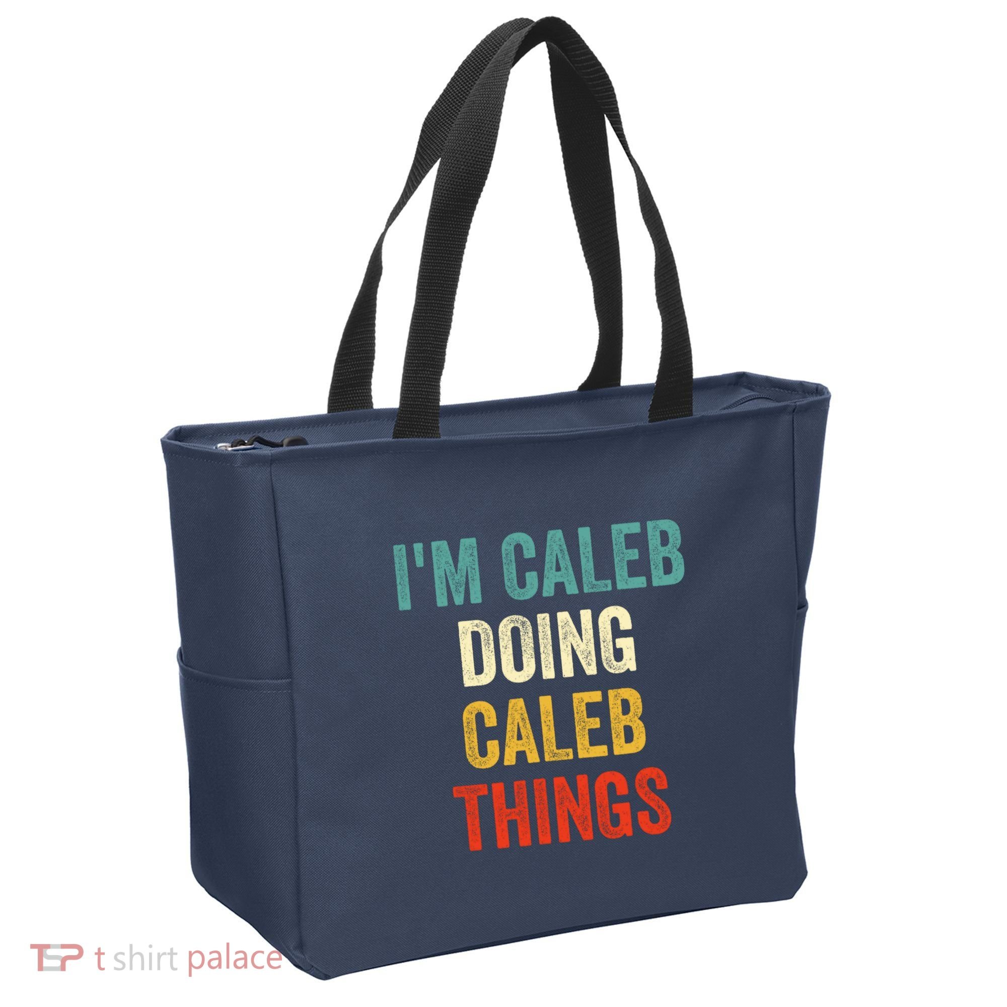 IM Caleb Doing Caleb Things Funny Tote Bag