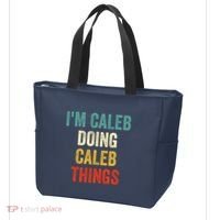 IM Caleb Doing Caleb Things Funny Tote Bag thumb 3