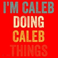 IM Caleb Doing Caleb Things Funny Santa Hat thumb 1