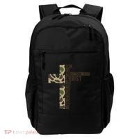 I Can Do All Things Through Christ Who Strengthens Me Camo Backpack thumb 0