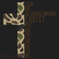I Can Do All Things Through Christ Who Strengthens Me Camo Hat thumb 2