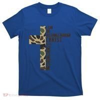 I Can Do All Things Through Christ Who Strengthens Me Camo T-Shirt thumb 0