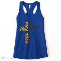 I Can Do All Things Through Christ Who Strengthens Me Camo Women's Tank Top thumb 0