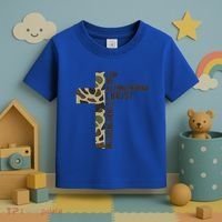 I Can Do All Things Through Christ Who Strengthens Me Camo Toddler T-Shirt thumb 3
