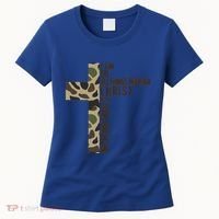 I Can Do All Things Through Christ Who Strengthens Me Camo Women's T-Shirt thumb 0