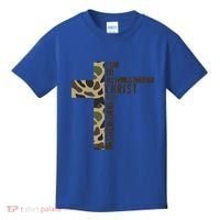 I Can Do All Things Through Christ Who Strengthens Me Camo Kids T-Shirt thumb 0