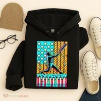 Ice Cream Drip Baseball Stuff Drip For Boy American Flag  Hoodie thumb 4