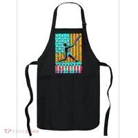 Ice Cream Drip Baseball Stuff Drip For Boy American Flag  Apron thumb 0