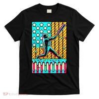 Ice Cream Drip Baseball Stuff Drip For Boy American Flag  T-Shirt thumb 0