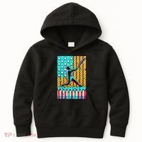 Ice Cream Drip Baseball Stuff Drip For Boy American Flag  Kids Hoodie thumb 0