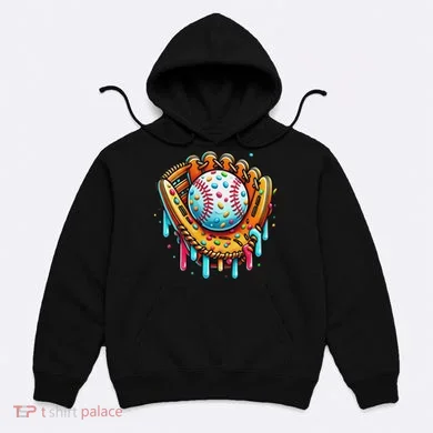 Ice Cream Drip Baseball Stuff Baseball Drip For Hoodie